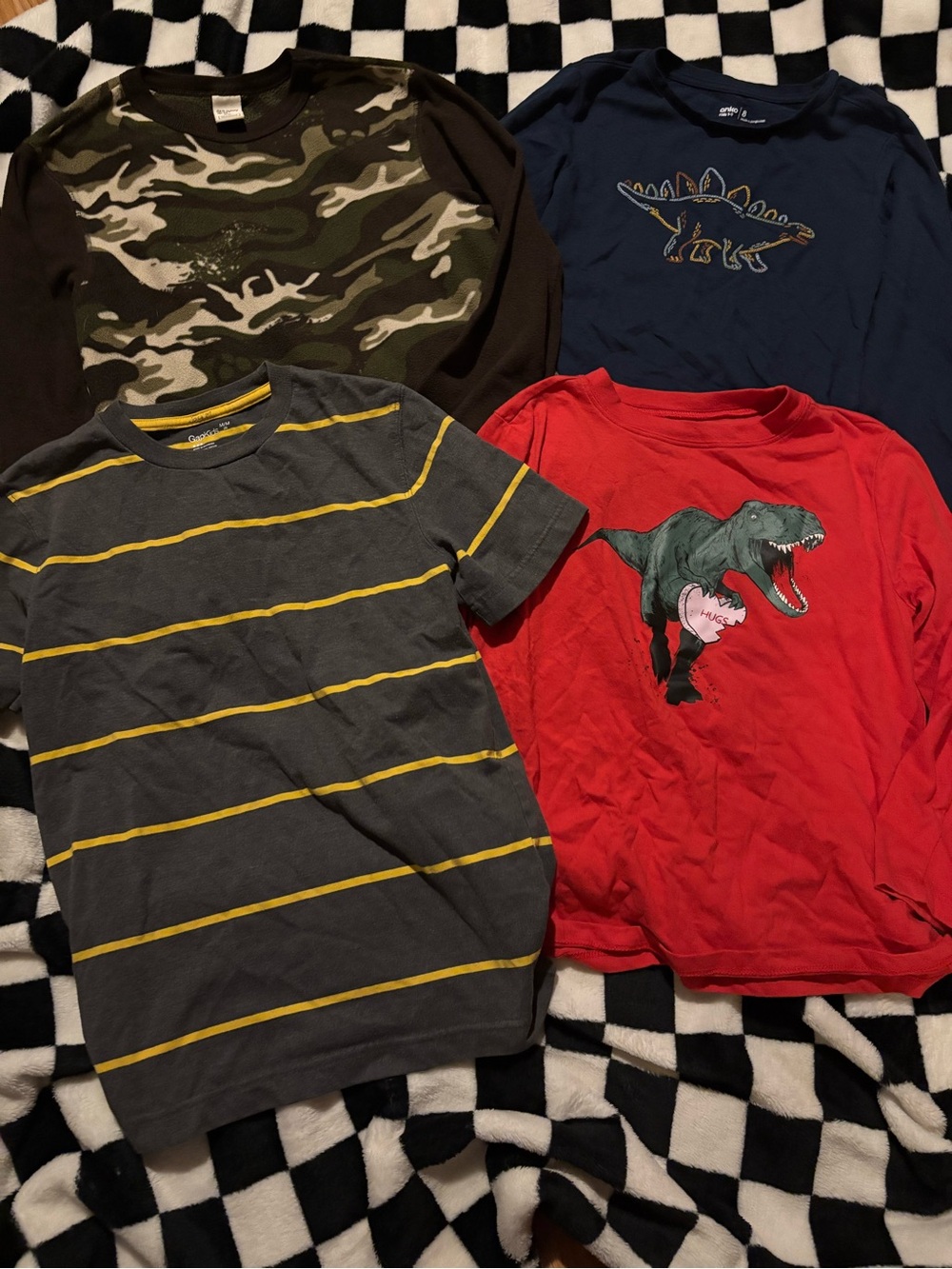 Boys size medium 7/8 shirts